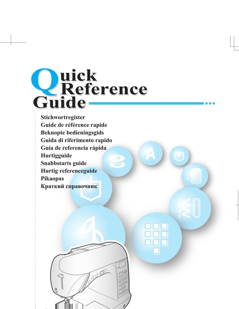 Brother Laura Ashley Innov-is NX800 reference guide