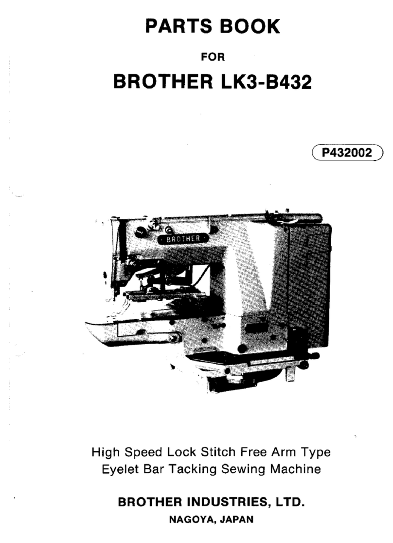 Brother LK3-B432 parts manual