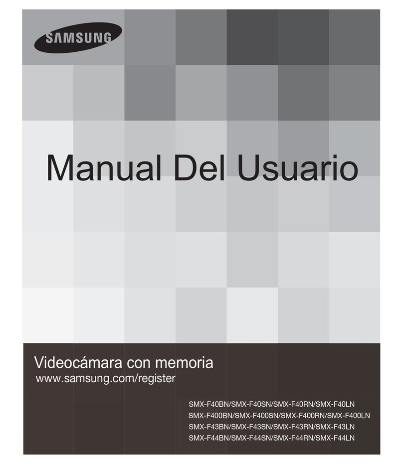 Samsung SMX-F40BN Manual Del Usuario
