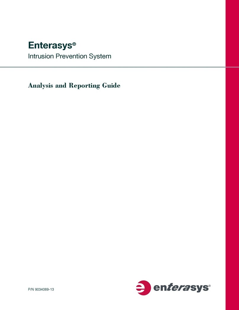 Enterasys Intrusion Prevention System User manual