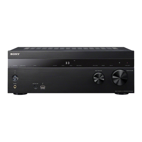 Sony STR-DH540 operating instructions