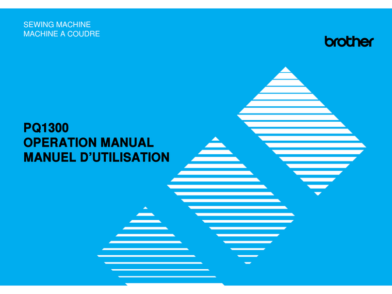 Brother PQ-1300 Operation manual