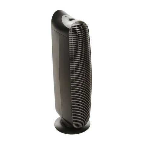 Honeywell HHT-100 - HEPA Air Purifier Installation and operating manual