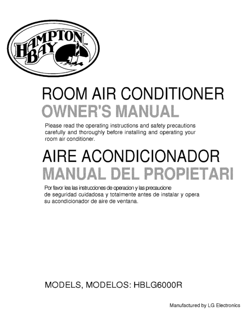 HAMPTON BAY HB6000R User manual