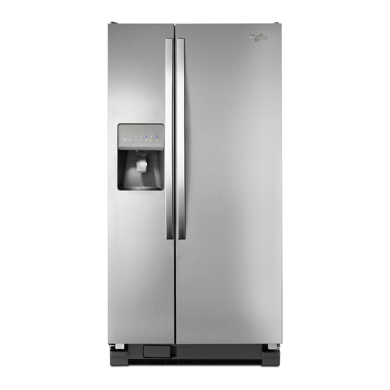 Whirlpool WRS325FDAW User instructions