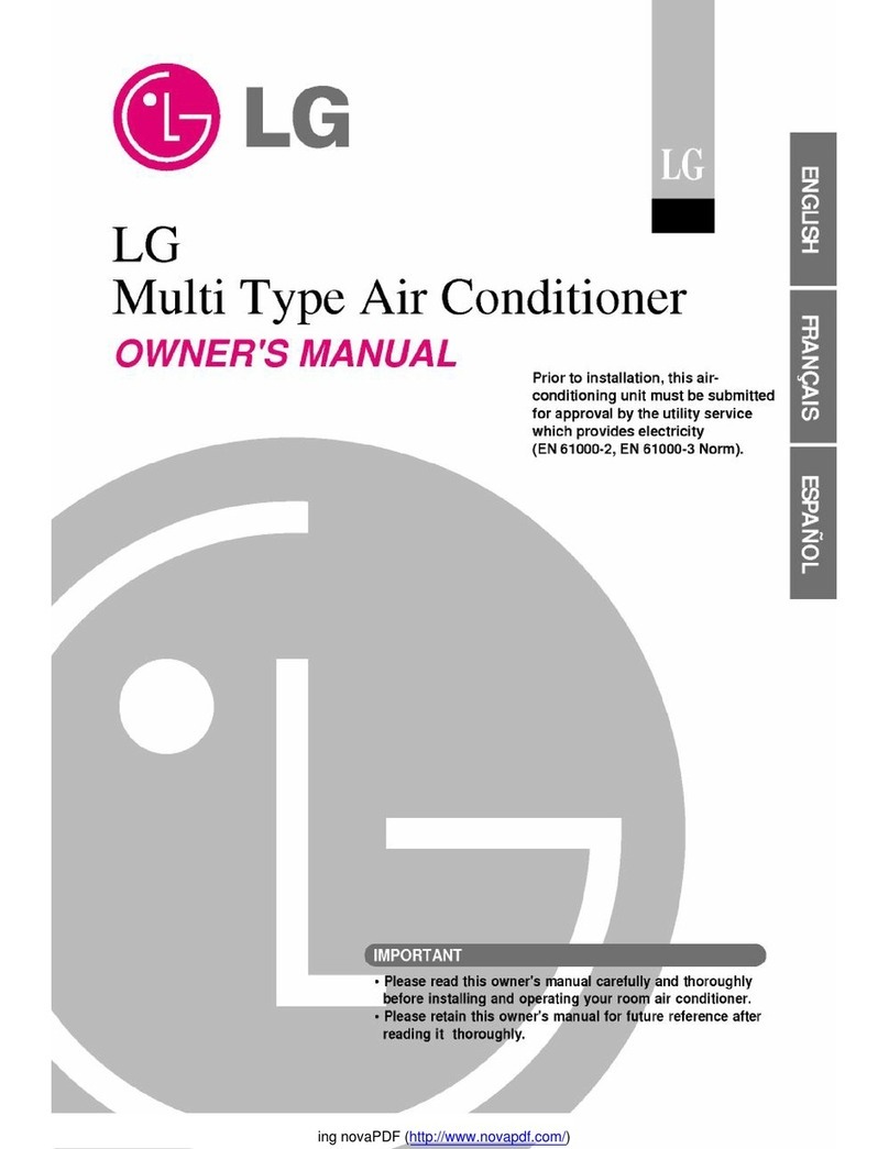 LG Art Cool LMU360HE User manual