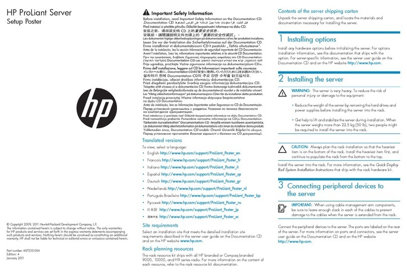 HP ProLiant DL985 How to use