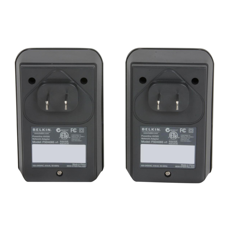 Belkin F5D4085 user manual