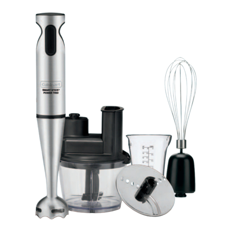 Cuisinart CSB-80 Quick guide
