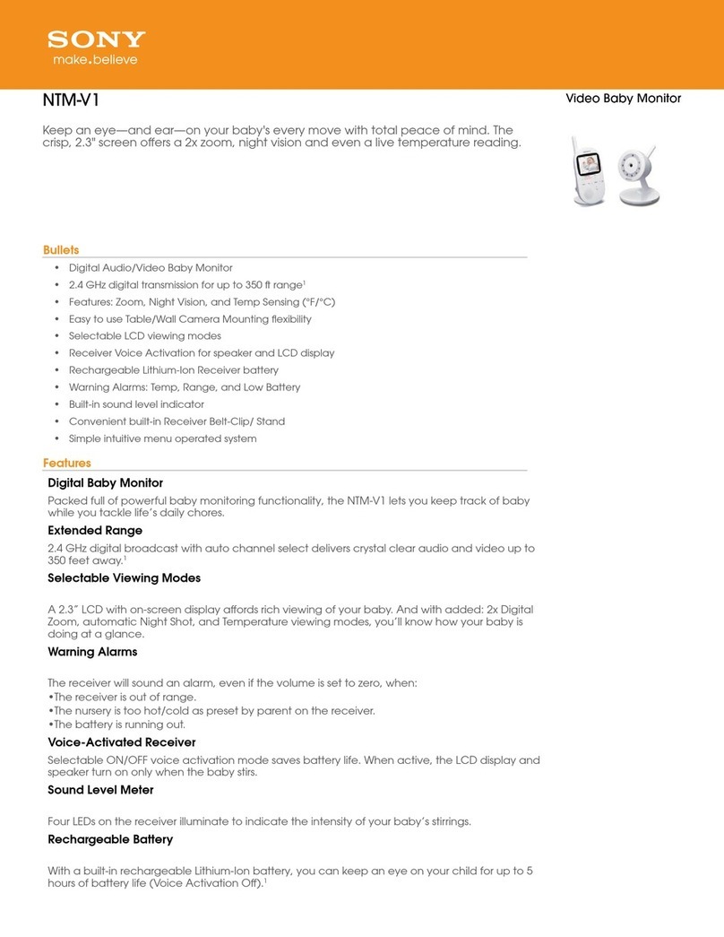 Sony NTM-V1 User manual