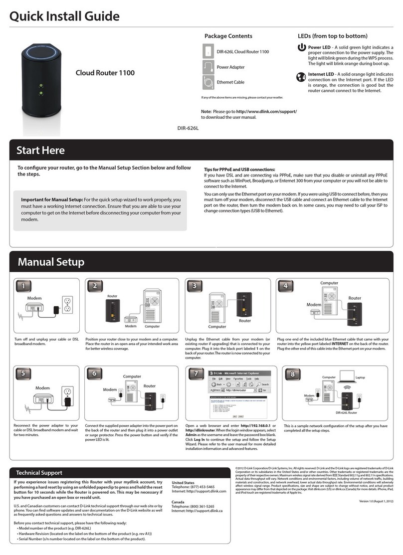 D-Link DIR-626L User manual D-Link DIR-626L User manual