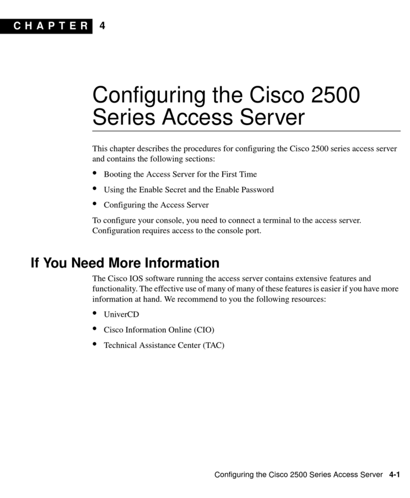 Cisco 2501 - Router - EN User manual