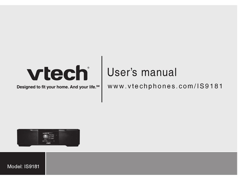 V-tech IS9181 - Network Audio Player user manual