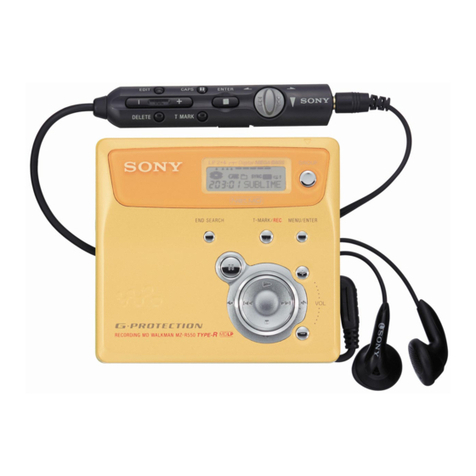 Sony MZ-N505 OpenMG Jukebox NOTES on installing &... User manual Sony MZ-N505 OpenMG Jukebox NOTES on installing &... User manual