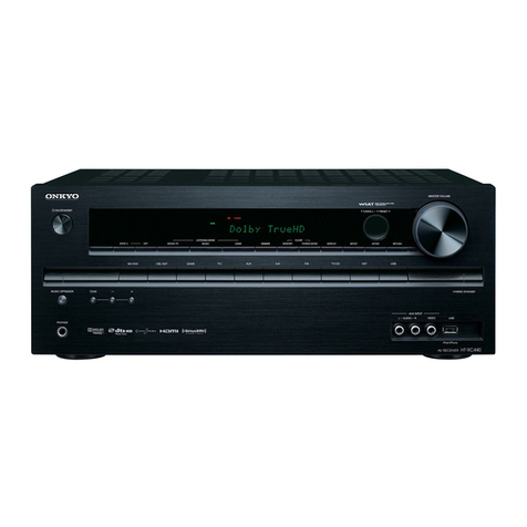 Onkyo HT-RC440 User manual