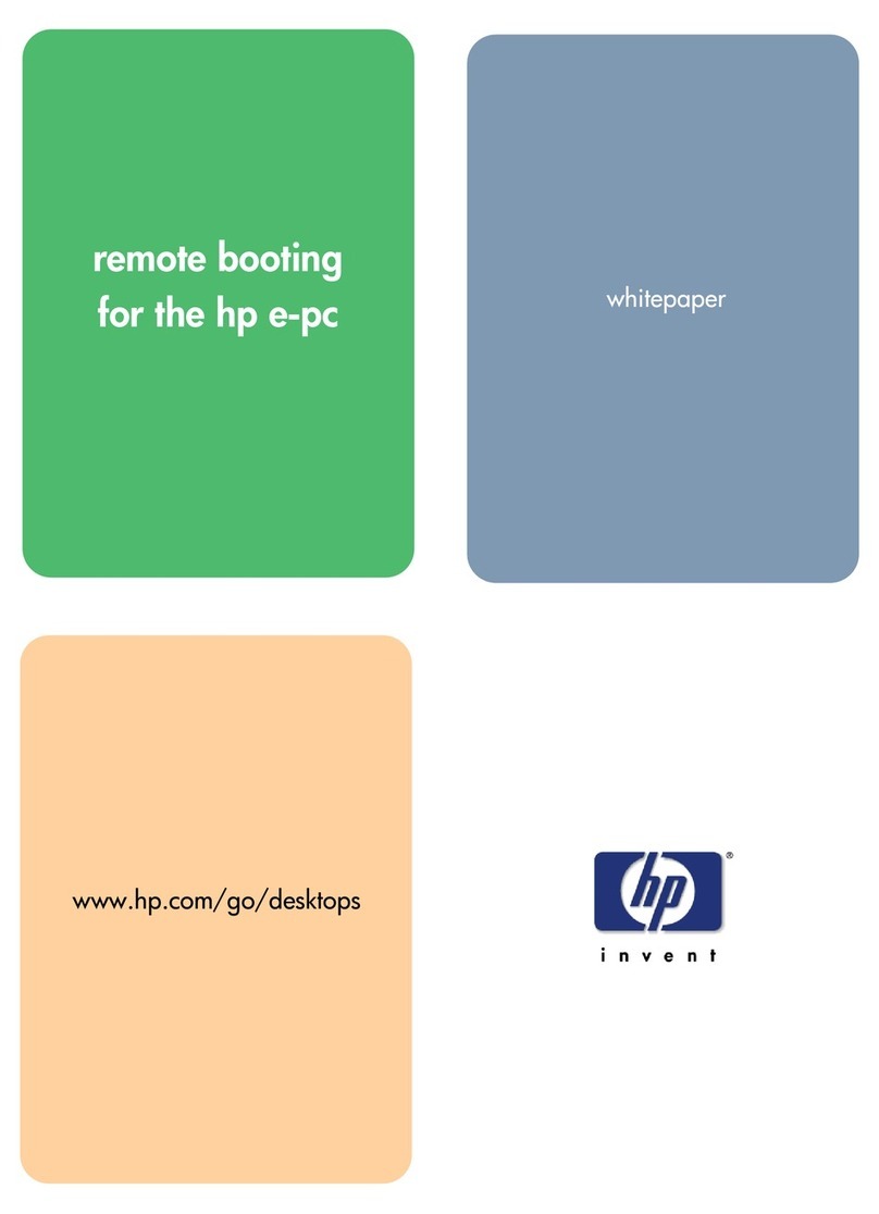 HP e-PC c10/s10 User manual