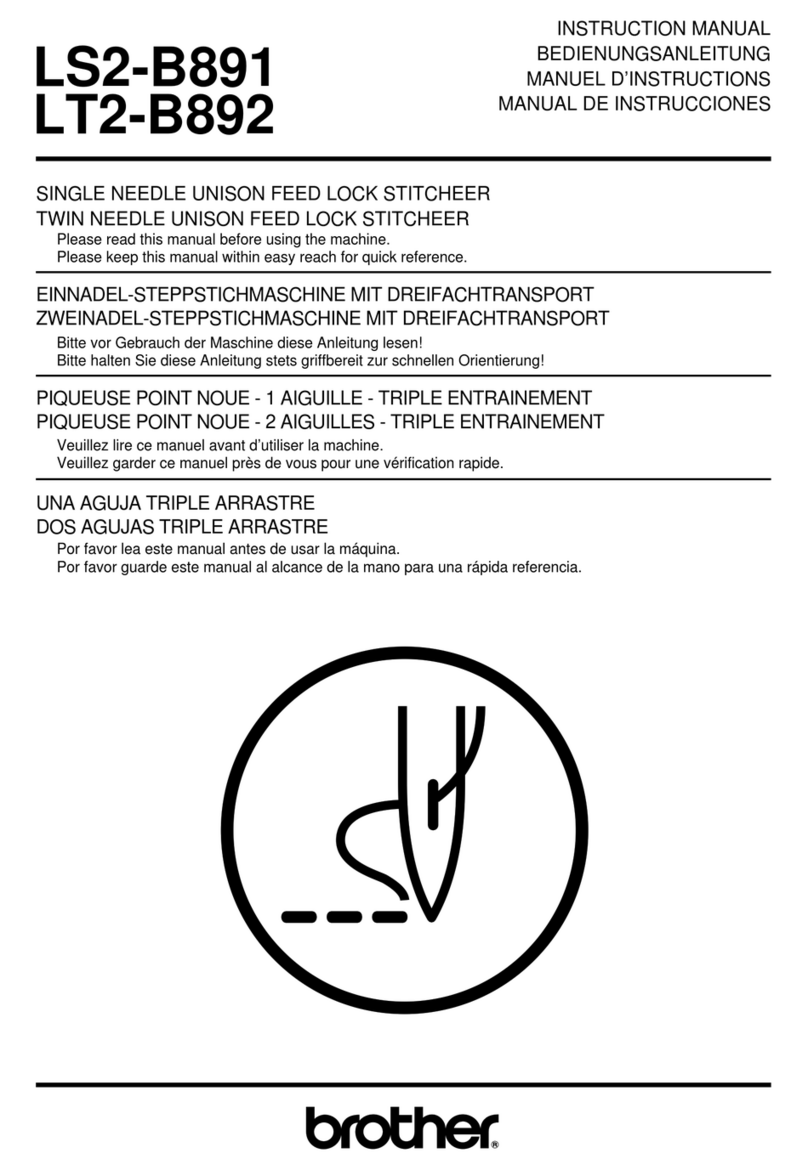 Brother LS2-B892 User manual Brother LS2-B892 User manual