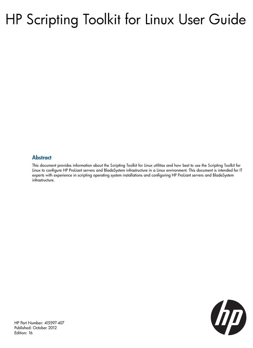 HP ProLiant DL320e user guide