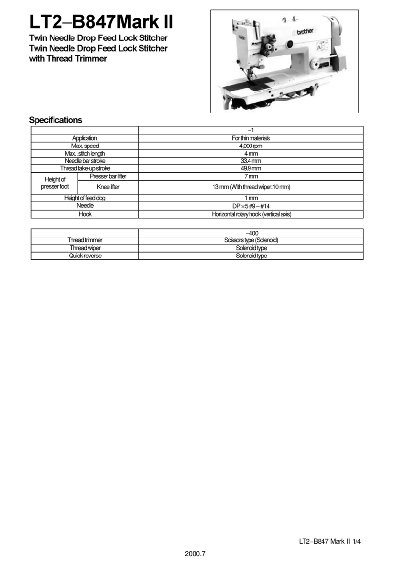 Brother LT2-B847 MKII User manual