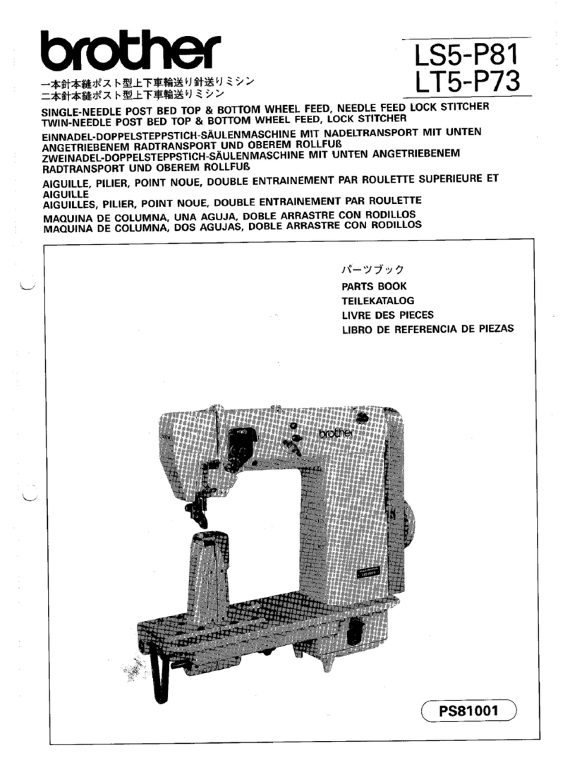 Brother LS5-P81 parts manual
