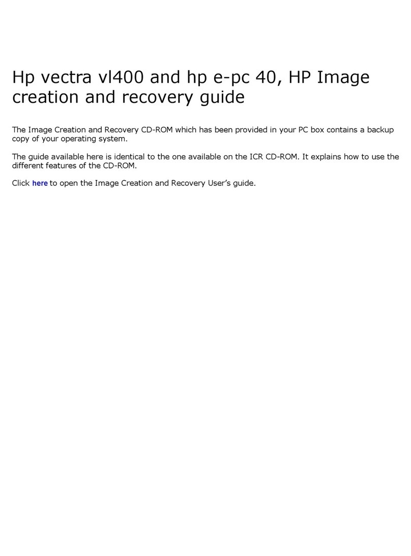 HP e-PC c10/s10 User manual