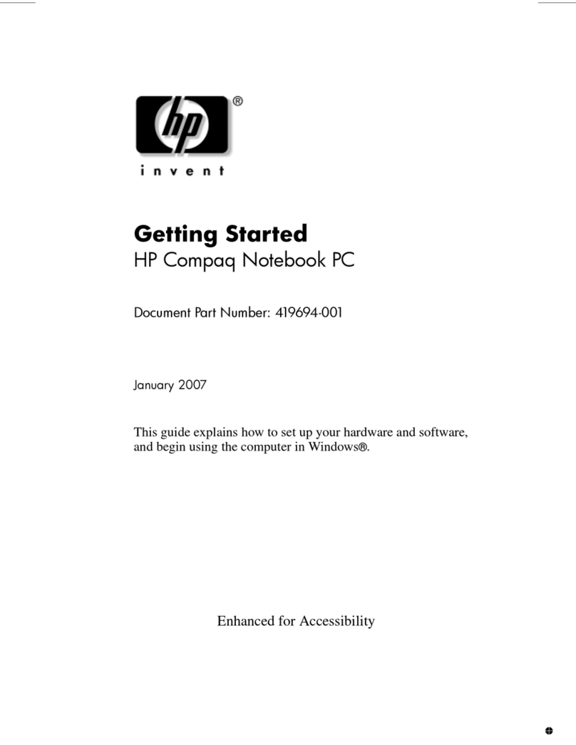 HP Compaq nc8430 User manual