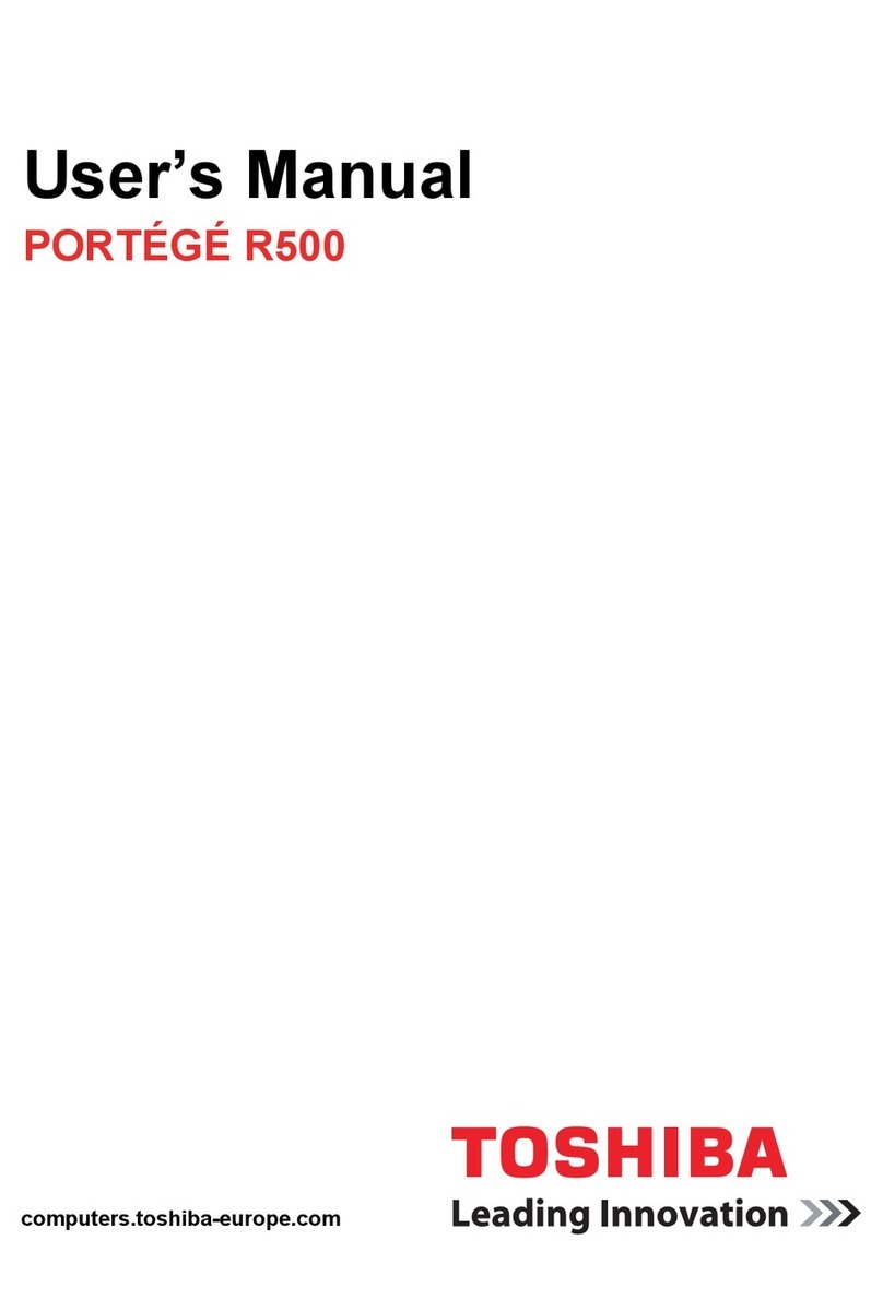 Toshiba PPR50C-02G08C User manual
