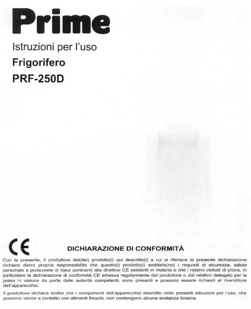 Prime PRF-250D Istruzioni per l'uso