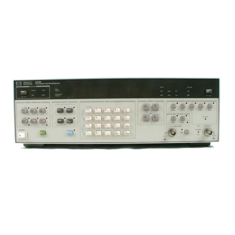 HP 3325B User manual