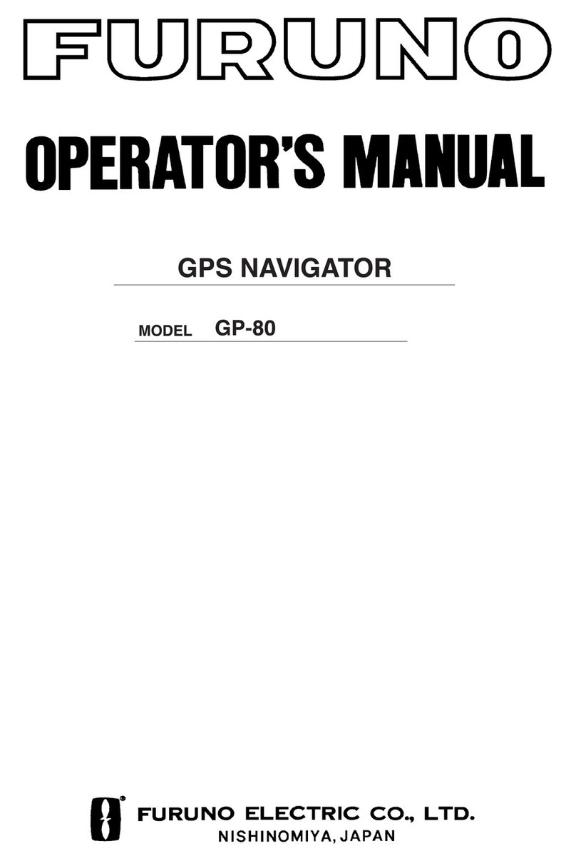 Furuno GP-80 User manual Furuno GP-80 User manual