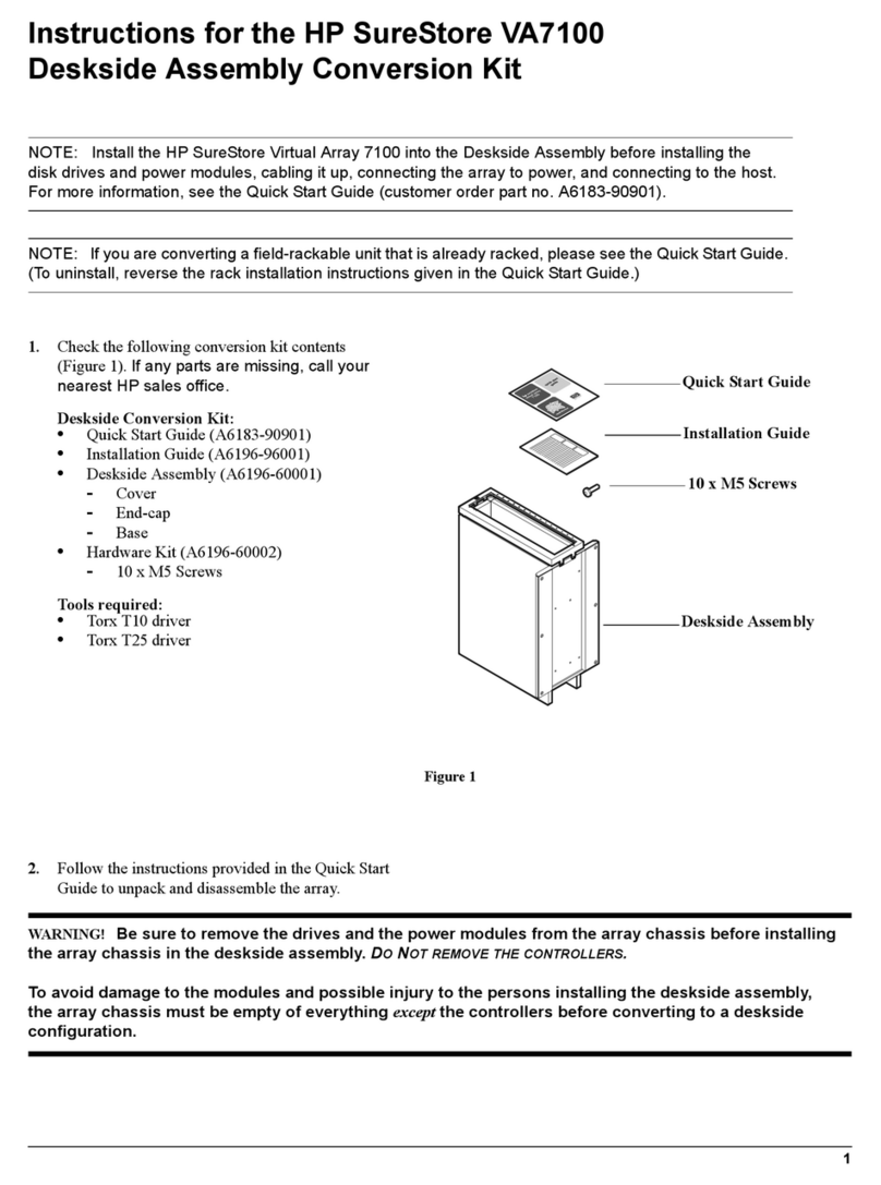 HP StorageWorks 7110 - Virtual Array User manual HP StorageWorks 7110 - Virtual Array User manual