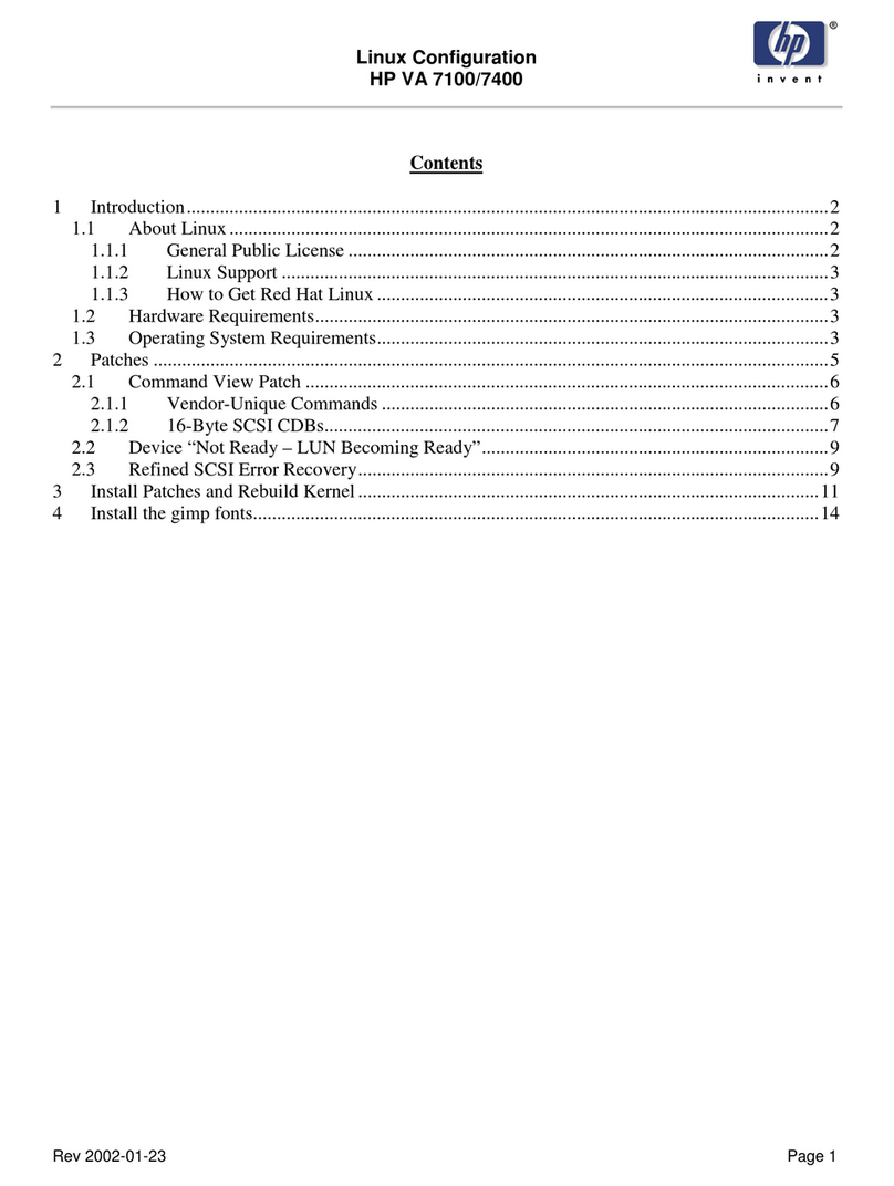 HP StorageWorks 7100 - Virtual Array Configuration guide