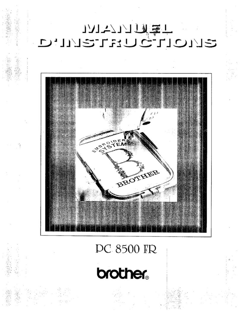 Brother PC-8500 user manual