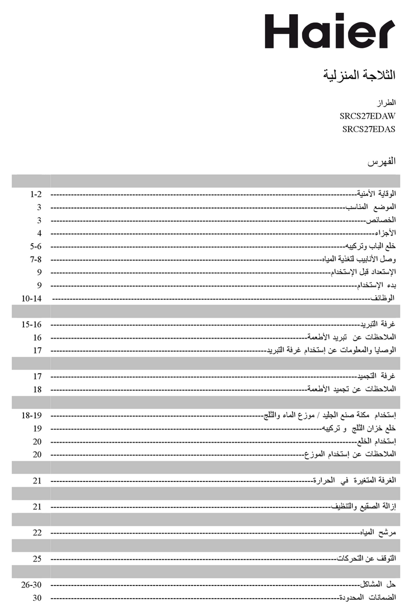 Haier SRCS27EDAS User manual Haier SRCS27EDAS User manual