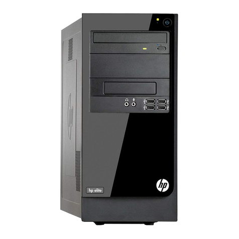 HP Elite 7500 Microtower User manual