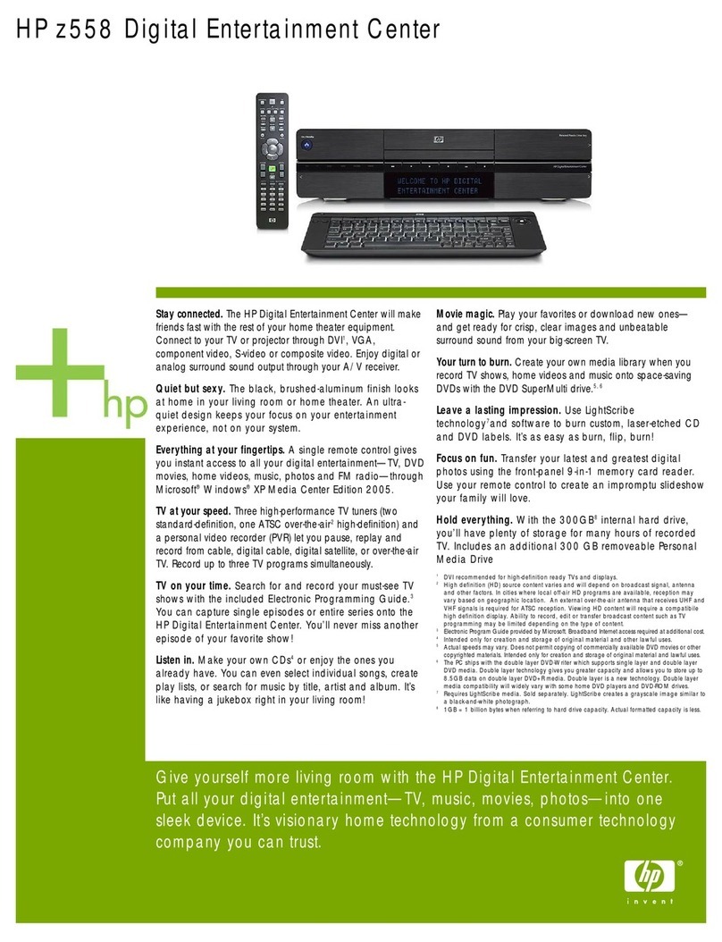 HP EG652AA User manual
