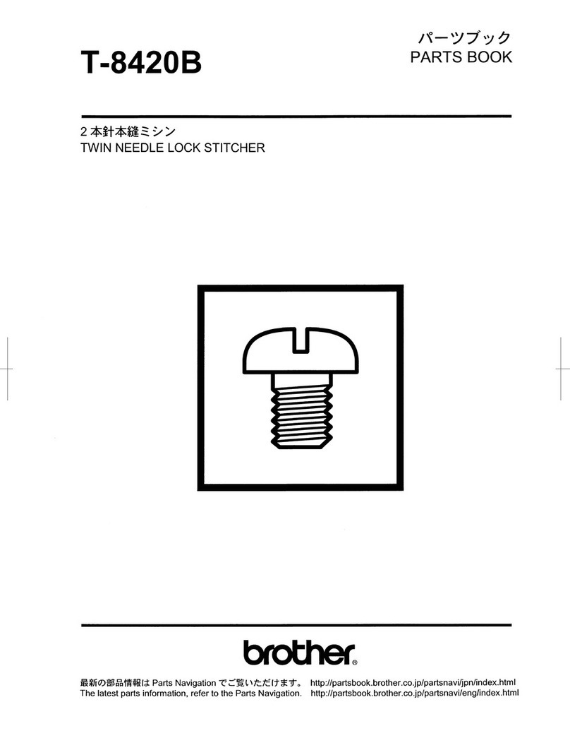 Brother T-8420B User manual