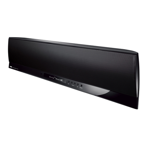 Yamaha YSP-5100BL Quick reference guide