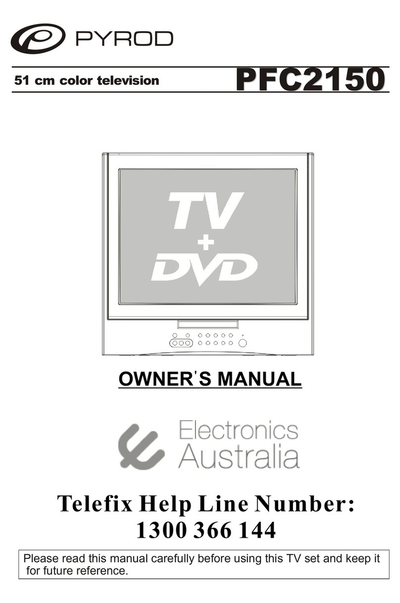 PYROD PFC2150 User manual