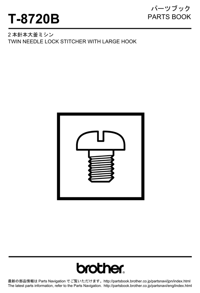 Brother T-8720B User manual