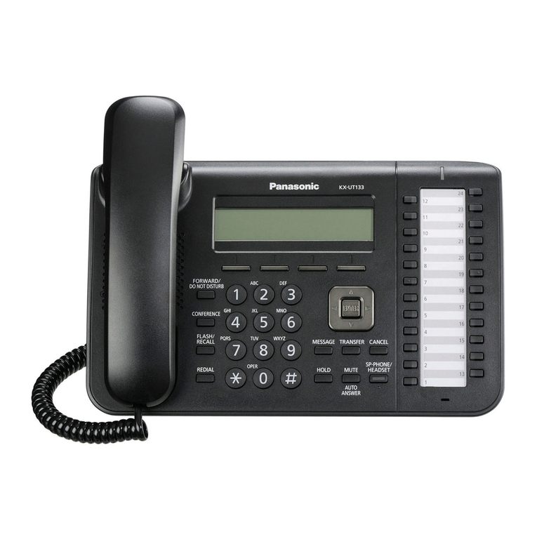 Panasonic KX-UT133-B Service manual Panasonic KX-UT133-B Service manual