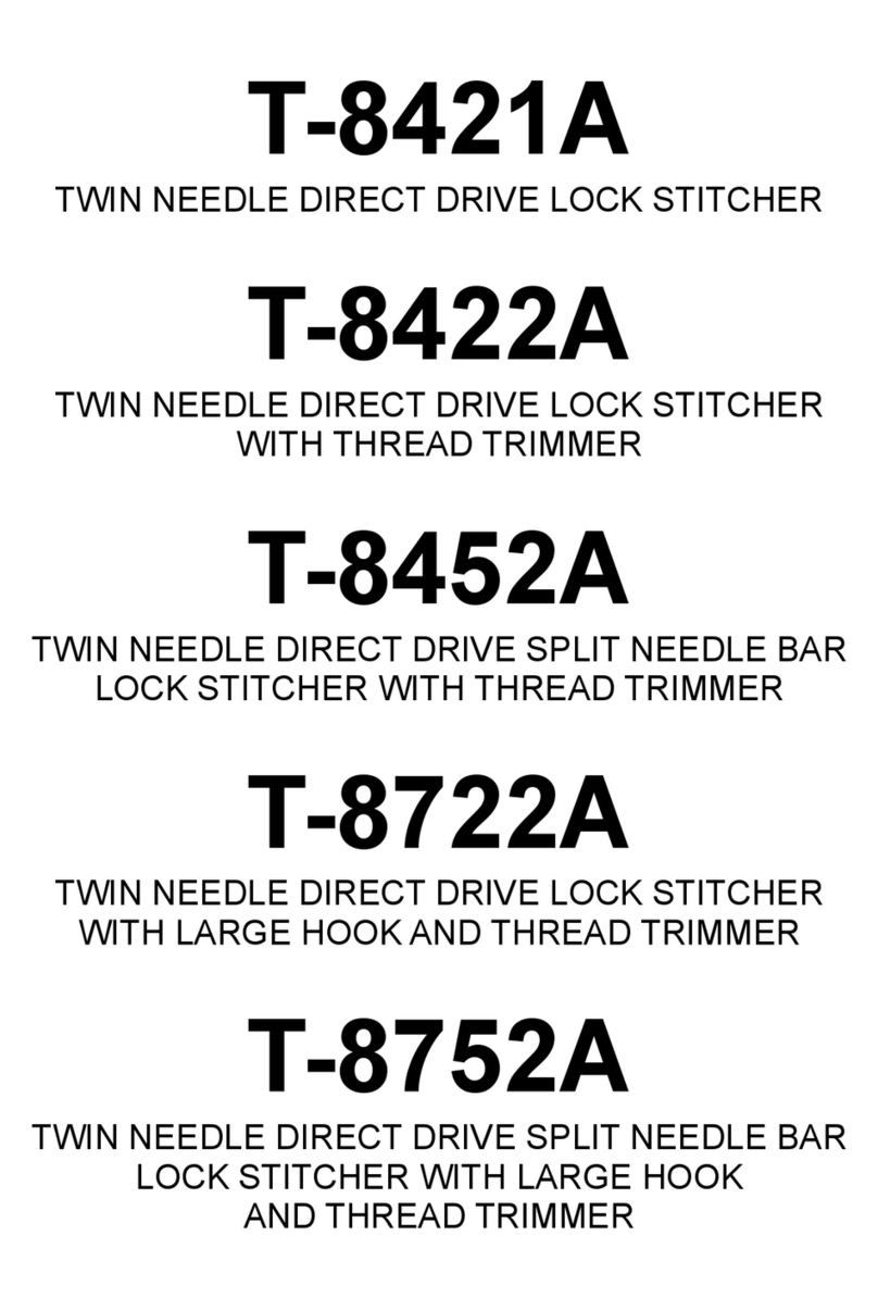 Brother T-8422A User manual Brother T-8422A User manual