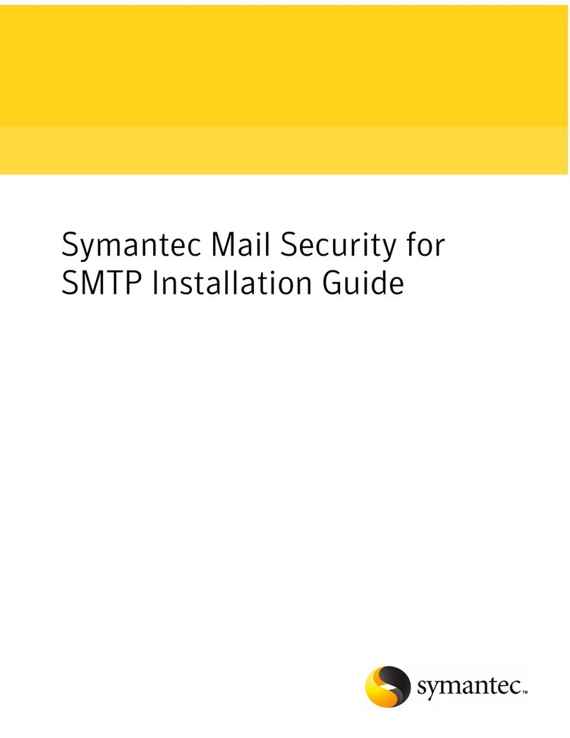 Symantec 10547849 - Mail Security For SMTP User manual