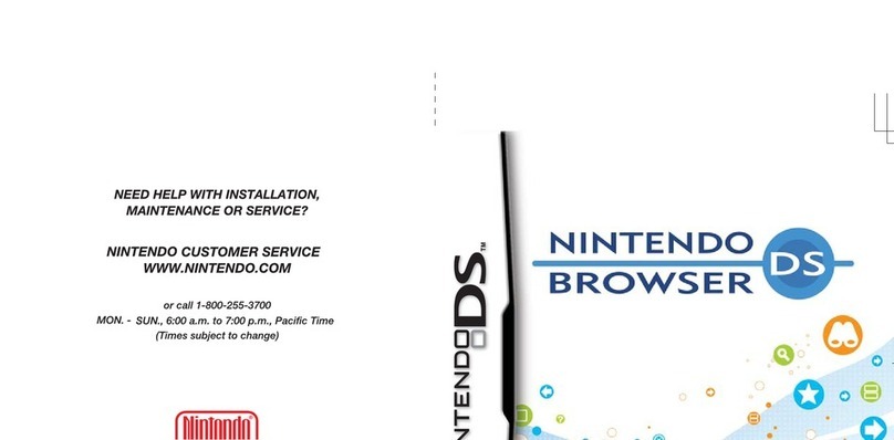 Nintendo NTRGUBRP Instruction booklet