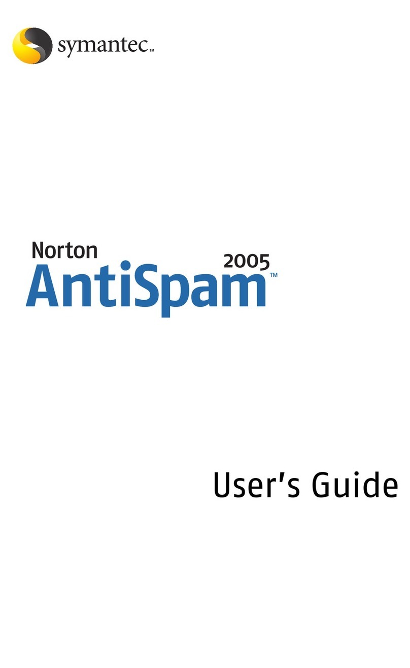 Symantec 10288239 - ACAD NORTON ANTISPAM 2005 User manual