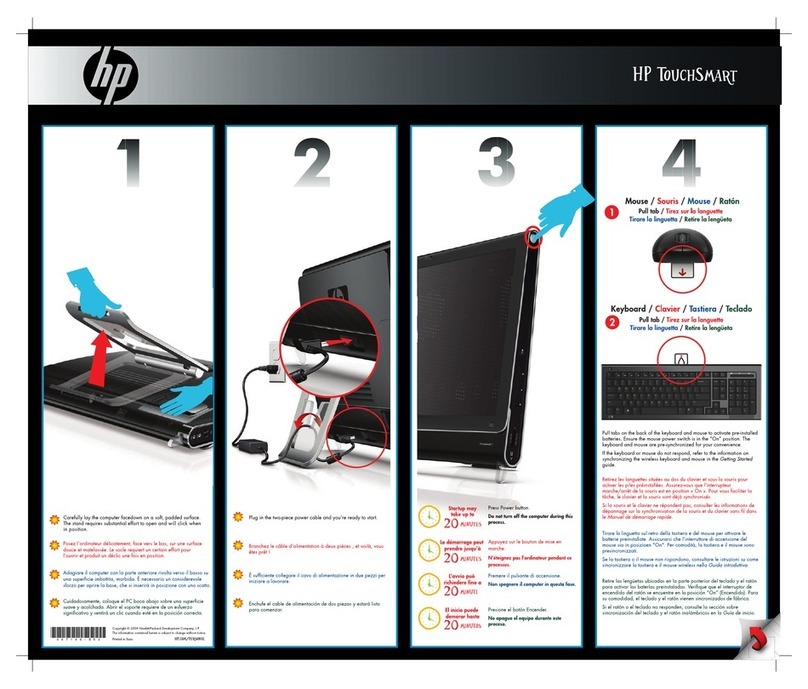 HP TouchSmart IQ524 User manual