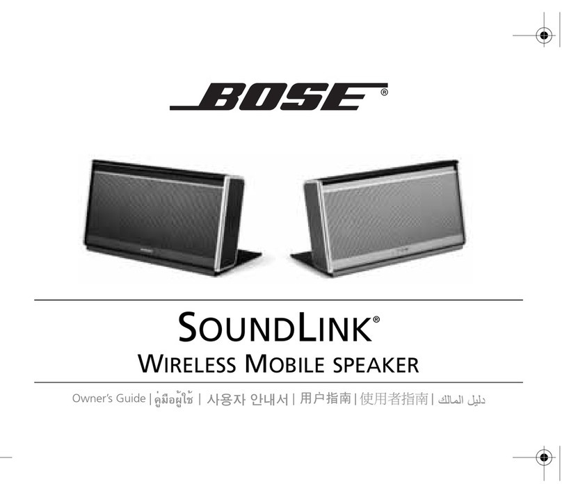 Bose 37471 owner's guide