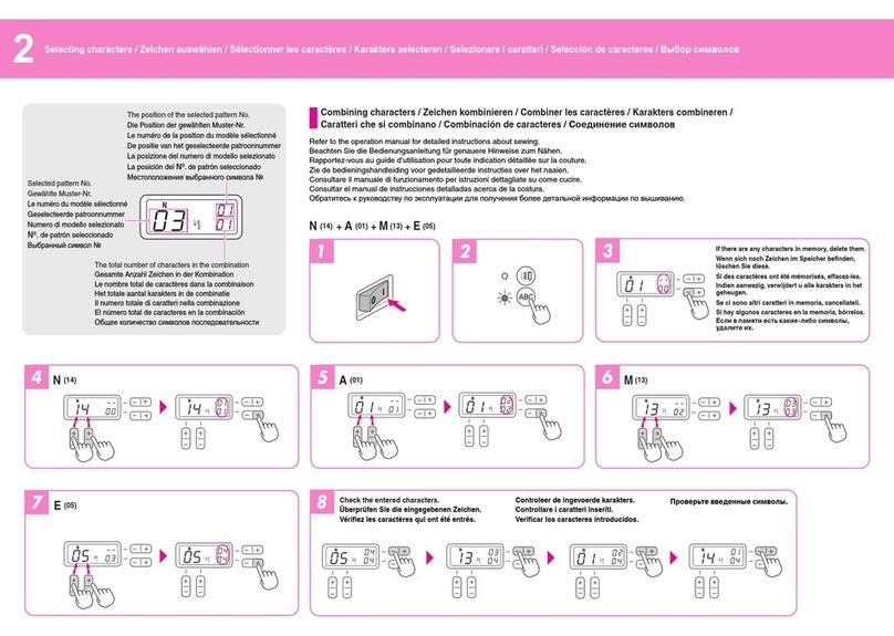 Brother SQ9050 User manual