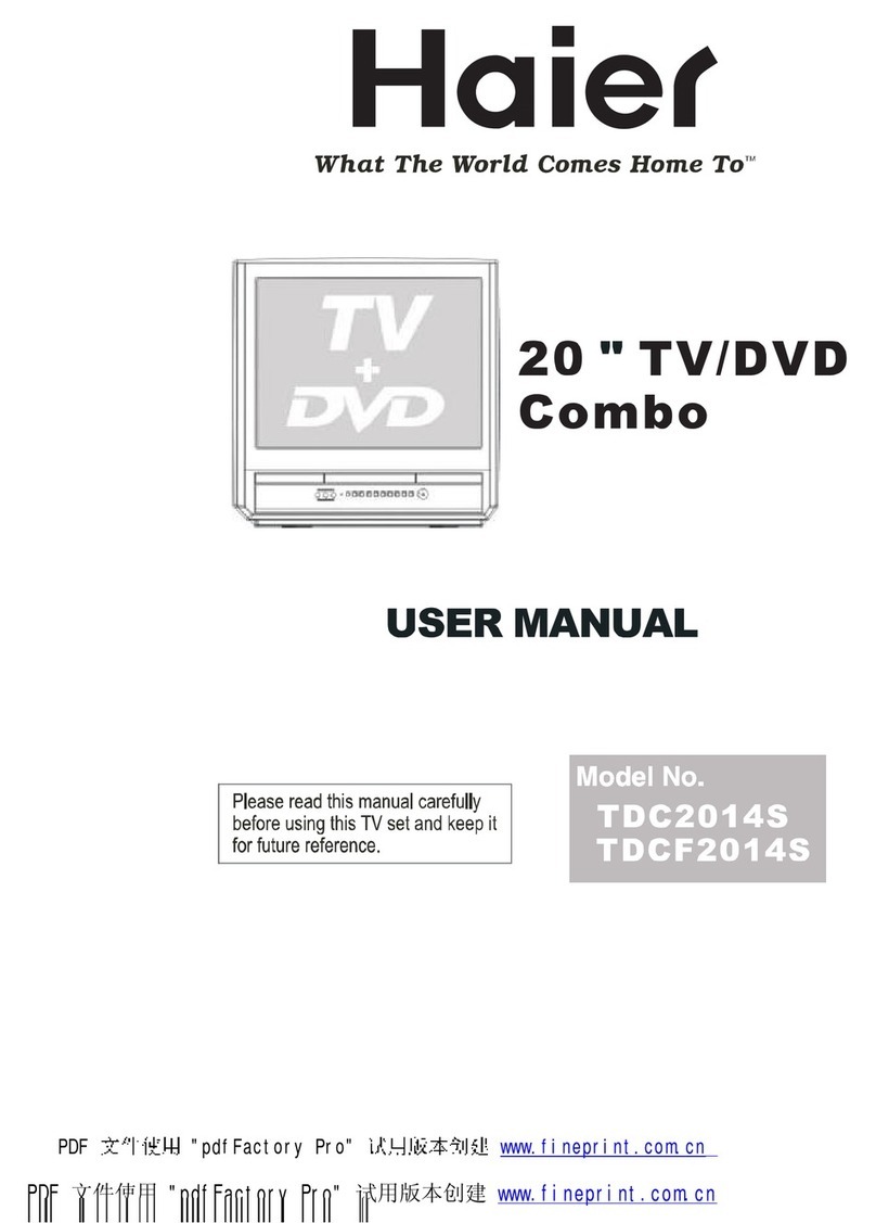 Haier TDCF2014S user manual