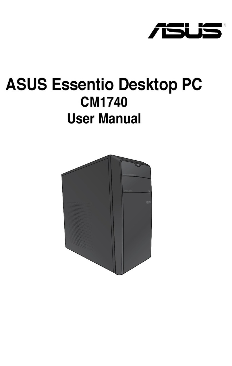 Asus CM1740-US-2AE User manual Asus CM1740-US-2AE User manual